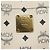 Borsa a spalla MCM Logogram Vicetos in pelle PVC bianca e oro Auth BA3867 Bianco D'oro - vista 12