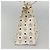Borsa a spalla MCM Logogram Vicetos in pelle PVC bianca e oro Auth BA3867 Bianco D'oro - vista 3