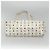 Borsa a spalla MCM Logogram Vicetos in pelle PVC bianca e oro Auth BA3867 Bianco D'oro - vista 5