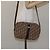 Borsa a Spalla in Tela Trotter Christian Dior Marrone Auth 131685 - vista 20