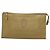 SAINT LAURENT Clutch Borsa in Pelle PVC 4Set Nero Grigio Beige Auth bs27239 Marrone - vista 2