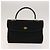 BALLY Borsa a Spalla in Pelle 2 Set Nero Marrone Auth BA3726 - vista 2