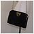 Borsa a Spalla in Pelle Gancini Chain di Salvatore Ferragamo Nero Oro Auth yk18587 - vista 20
