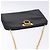 Borsa a Spalla in Pelle Gancini Chain di Salvatore Ferragamo Nero Oro Auth yk18587 - vista 6