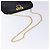 Borsa a Spalla in Pelle Gancini Chain di Salvatore Ferragamo Nero Oro Auth yk18587 - vista 7