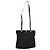 Borsa a Spalla PRADA Nylon Nero Argento Autentica 130183