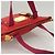 LOUIS VUITTON Antigua Cabas MM Borsa Tote Rossa M40034 LV Auth BA1930 Rosso - vista 6