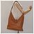 Hermès HERMES Borsa a Spalla Duska Pelle Marrone Oro Auth bs25701 D'oro - vista 22