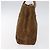 Céline Borsa a mano in tela Macadam CELINE in suede marrone e oro Auth BA2154 D'oro - vista 4