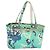 Borsa Tote CHANEL in nylon verde argento CC Auth bs24762