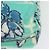 Borsa Tote CHANEL in nylon verde argento CC Auth bs24762 - vista 13