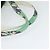 Borsa Tote CHANEL in nylon verde argento CC Auth bs24762 - vista 7