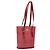 Borsa a Spalla Nova Check Burberry Canvas Rossa Auth 121545 Rosso