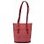 Borsa a Spalla Nova Check Burberry Canvas Rossa Auth 121545 Rosso - vista 3