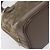 LOUIS VUITTON Borsa a Mano Little Alma in Satin Monogram Grigio M92147 LV Auth MY080 Marrone - vista 13