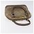LOUIS VUITTON Borsa a Mano Little Alma in Satin Monogram Grigio M92147 LV Auth MY080 Marrone - vista 6