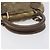 LOUIS VUITTON Borsa a Mano Little Alma in Satin Monogram Grigio M92147 LV Auth MY080 Marrone - vista 7