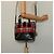 Autre Marque Borsa a mano in nylon Burberrys Nova Check Blue Label Rossa Argento Auth 120591 Rosso - vista 21