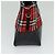 Autre Marque Borsa a mano in nylon Burberrys Nova Check Blue Label Rossa Argento Auth 120591 Rosso - vista 4