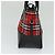 Autre Marque Borsa a mano in nylon Burberrys Nova Check Blue Label Rossa Argento Auth 120591 Rosso - vista 5