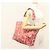 CHANEL Bicy line Tote Bag aus Canvas mit roter Kette CC Auth bs25552 - Ansicht 25