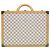 LOUIS VUITTON Valigia Cotteville 45 Damier Azur SPO LV Auth 38808SM - vista 2
