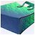 LOUIS VUITTON Borsa Sac Plat XS Monogram Taurillon Illusion M81221 LV Auth 47623SM Blu Verde - vista 8