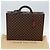 LOUIS VUITTON Valigetta Attache Damier Ebene Borsa a Mano LV Auth 74042SM - vista 12