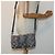 LOUIS VUITTON Monogram Felt Keepall XS Borsa a mano Grigia M80821 LV Auth 86001SM Marrone - vista 26