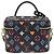 LOUIS VUITTON Monogram Game On Vanity PM Borsa a Mano Nera M57482 LV Auth 89082SM Nero - vista 2