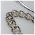 Borsa a mano in pelle PRADA con catena 2 in 1 Argento Auth BD055AV - vista 14