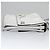 Borsa a mano in pelle PRADA con catena 2 in 1 Argento Auth BD055AV - vista 3