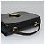 Céline Borsa a mano CELINE in pelle nera e oro Auth BD058V Nero D'oro - vista 6