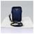 Borsa a Spalla PRADA in Nylon Blu Oro Auth KD114V D'oro - vista 12