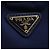 Borsa a Spalla PRADA in Nylon Blu Oro Auth KD114V D'oro - vista 17