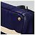 PRADA Canapa GM Borsa a mano in tela blu oro Auth EC334 D'oro - vista 16