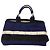 PRADA Canapa GM Borsa a mano in tela blu oro Auth EC334 D'oro - vista 2