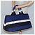 PRADA Canapa GM Borsa a mano in tela blu oro Auth EC334 D'oro - vista 22