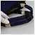 PRADA Canapa GM Borsa a mano in tela blu oro Auth EC334 D'oro - vista 7