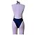 Alessandra Rich Lurex Halter Badeanzug Navy Blau Marineblau - Ansicht 5