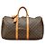 Borsa Boston Louis Vuitton Monogram Keepall 50 Marrone