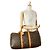 Borsa Boston Louis Vuitton Monogram Keepall 50 Marrone - vista 11