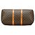 Borsa Boston Louis Vuitton Monogram Keepall 50 Marrone - vista 3