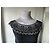 Vestido Dior de ganchillo de encaje negro - vista 3