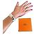 Bracciale Hermès Kelly Double Tour Bianco Pelle