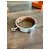 Bracciale Hermès Kelly Double Tour Bianco Pelle - vista 4
