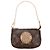 Mini Pochette Accessoires Louis Vuitton aus braunem Monogramm