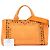 Prada Orange Canvas Canapa Bijoux Handtasche - Ansicht 10