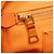 Prada Orange Canvas Canapa Bijoux Handtasche - Ansicht 8