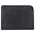 Pochette Jour GM Damier Graphite Preto Louis Vuitton Lona  ref.2376820